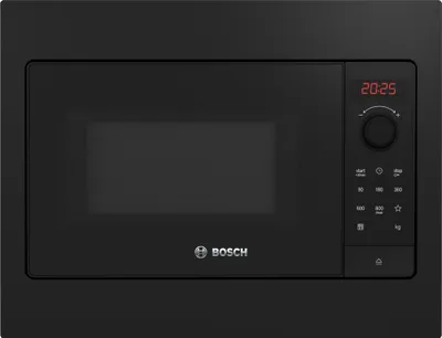 Produktbild von Bosch Serie 2 BFL523MB4, Integriert, Solo-Mikrowelle, 20 l, 800 W, Eingebautes Display, LED