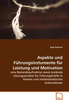 Immagine prodotto di Pertzsch, A: Aspekte und Führungsinstumente für Leistung und