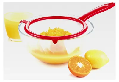 Produktbild von Feinmaschiges Abtropfsieb ø 17 cm, Rot
