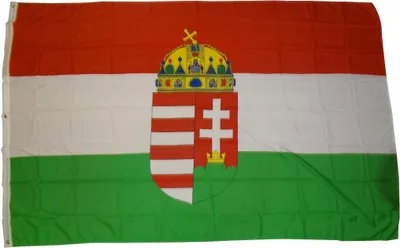 Produktbild von trends4cents XXL Flagge Ungarn mit Wappen 250 x 150 cm