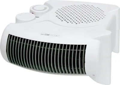 Zdjęcie produktu dla Clatronic HL 3379, Wentylator elektryczny ogrzewacza pomieszczeń, Wewnętrzna, Podłoga, Biały, Plastik, 2000 W