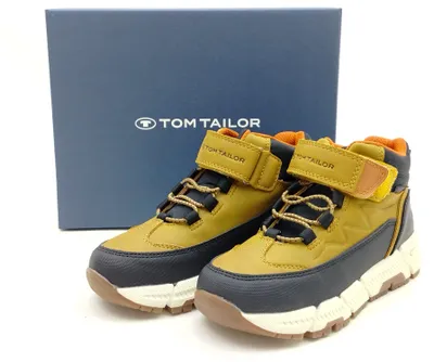 Produktbild von Tom Tailor Tex Kinder Klett Knöchelschuh hellbraun/schwarz 35