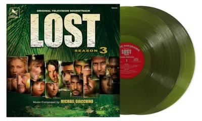 Image de Michael Giacchino - Lost : Saison 3 (Bande originale) (Édition verte) (2 LP)
