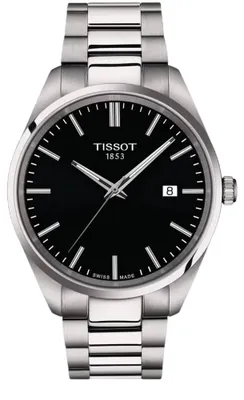 Zdjęcie produktu dla Zegarek męski Tissot PR 100, 40 mm, model 150.410.11.051.00, kolor srebrny / czarny