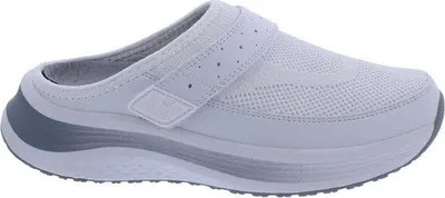 Produktbild von OrthoFeet Iris Damenclog Stretch-Strick Slip-On White 72021 42