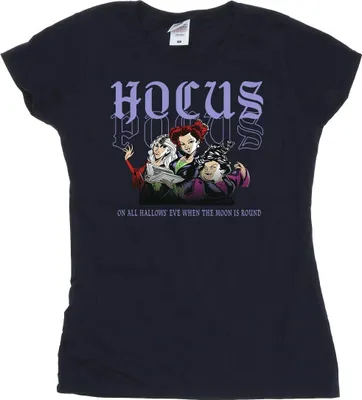 Produktbild von Disney - "Hocus Pocus Hallows Eve" T-Shirt für Damen BI48506 (XL) (Marineblau)