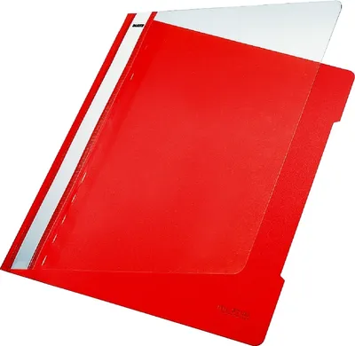 Immagine prodotto di LEITZ 4191-00-25 25 LEITZ raccoglitore a fogli mobili 4191 plastica rossa DIN A4