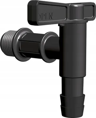 Obrázek produktu pro Prosperplast Kohoutek pro nádrž na dešťovou vodu, černý, 3/4" ITAP1 CANTAP ITAP1-S411