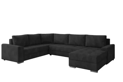 Produktbild von CHIEF U – Ecksofa Couchgarnitur in U-Form mit Schlaffunktion & Bettkasten Wohnlandschaft