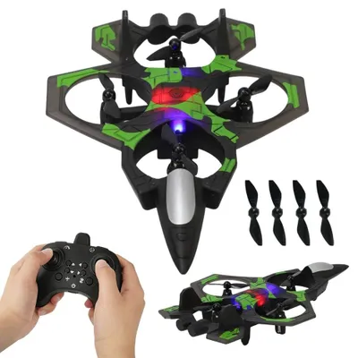 Produktbild von RC-Quadrocopter mit 3D-Flip, Höhenhaltung und Headless-Modus, EPP-Gehäuse, Schwarz