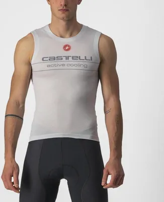 Zdjęcie produktu dla Castelli Active Cooling Sleeveless Bezrękawnik-Bielizna funkcjonalna Silver Gray L