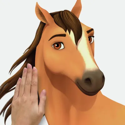 Image de XL sticker mural Spirit Riding Free