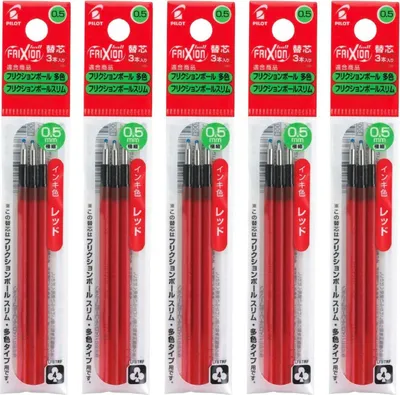 Produktbild von Pilot Frixion Ball 4 Mine 15er-Set rot