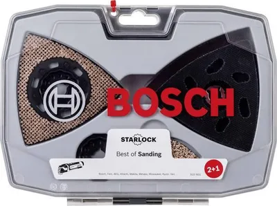 Obrázok produktu pre Bosch Starlock Best of Sanding 6-dielna brúsna súprava - 2608664133