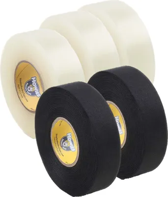 Produktbild von Howies Howies Hockey Tape SET - 2 schwarz 25mm + 3 Stutzentape Shin Pad 25mm