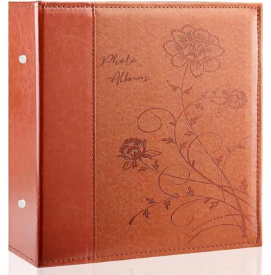 Produktbild von Fotoalbum 10x15cm 600 Fotos Leder Braun
