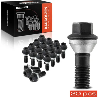 Image de Frankberg 20x Vis de roue pour BMW X5 E53 F15 F85 Série 7 E65 E66 E67 X6 F16 F86