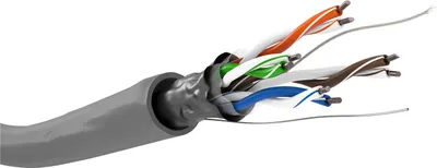 Immagine prodotto di Goobay Cavo di rete CAT 5e, F/UTP, grigio, 100 m