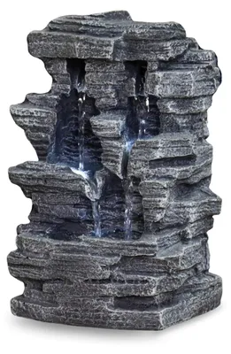 Imagen del producto de Fontein - Piedra - Gris - 19 x 16 x 28 cm