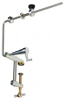 Produktbild von Stonfo Schnur-Aufspulhilfe mit Doppelfeder und Schraubstock-Arretierung, bis 20cm Spulen