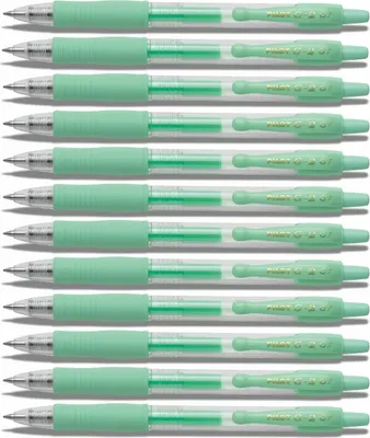 Immagine prodotto di Penna gel Pilot G2-07 verde pastello - confezione da 12