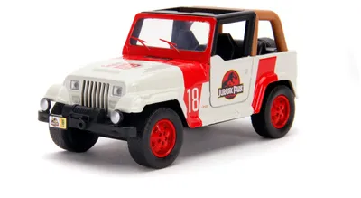 Image de Monde Jurassique Jeep Wrangler 1:32