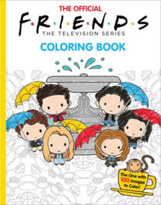 Produktbild von The Official Friends Coloring Book: The One with 100 Images to Color