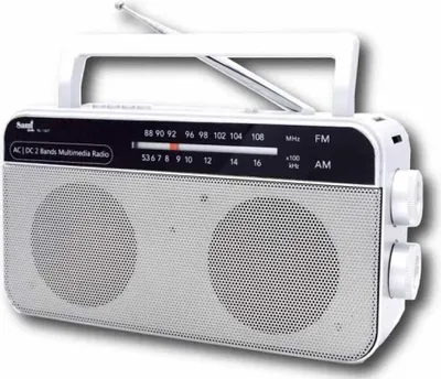Obrázok produktu pre Moje rádio: AC/DC, 2 pásma, Bluetooth, USB, microSD, aux, batéria