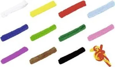 Produktbild von Chenilledraht 9mmx50cm VE=10 Stück violett