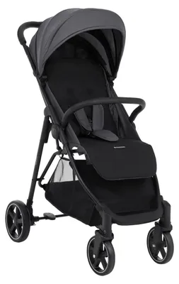 Zdjęcie produktu dla Kikkaboo spacerówka, wózek Alexa 22 kg składany, regulowane oparcie, szelki ciemnoszary