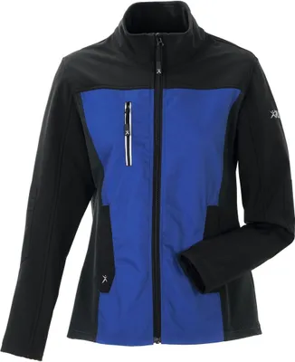 Produktbild von Größe 54 Planam Norit Damen Hybridjacke kornblau schwarz Modell 6512