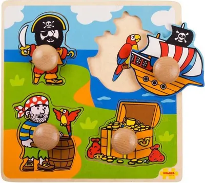 Image de Bigjigs Toys Insert Puzzle Pirates
