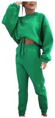 Productafbeelding van Vrouwen Jogging Suit Set in Grote Maten