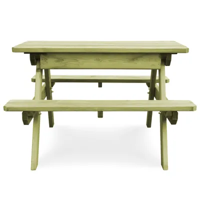 Produktbild von vidaXL Kinder-Picknicktisch 90x90x58 cm Imprägniertes Kiefernholz