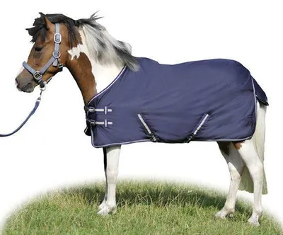 Produktbild von HKM Regendecke Economic mit Polarfleece 0g dunkelblau