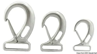 Obrázek produktu pro Karabina AISI 316 pro popruh 72 x 32 mm Osculati 09.249.02