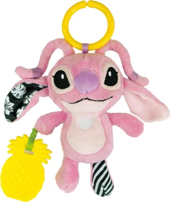 Produktbild von Clementoni Disney Baby Angel Soft Rattle, Junge/Mädchen, Stoff, Plüsch, Mehrfarbig