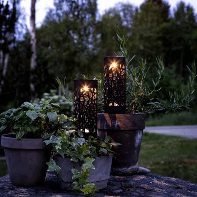 Zdjęcie produktu dla Zestaw 2 lamp ogrodowych Led solarnych Izola