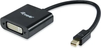 Productafbeelding van Equip 133433 Mini DisplayPort auf DVI Adapter schwarz eqiup