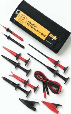 Productafbeelding van Fluke TLK-225-1 Veiligheidsmeetkabelsset [stekker met lamellen, 4 mm]
