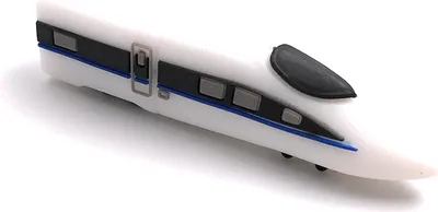 Produktbild von Onwomania Zug Bahn Eisenbahn Schnellzug weiß USB Stick USB Flash Drive 8GB Usb 2.0