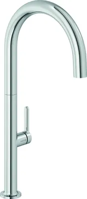 Immagine prodotto di Kludi AUREA, miscelatore monocomando per lavello, comando laterale, cromato, 1 pz.