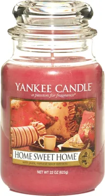 Produktbild von Yankee Candle Home Sweet Home Duftkerze Kerze Housewarmer im Glas 623g NEU