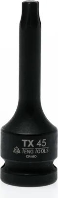 Produktbild von TX-Maschinenbit-Stecknuss - 1/2" Vierkantschaft TX45
