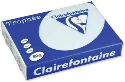 Produktbild von Clairefontaine Multifunktionspapier Trophée A4 80 g/qm hellblau 500 Blatt