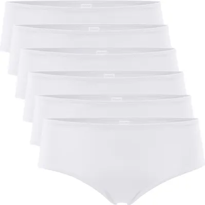 Produktbild von Celodoro Damen Panty Hipster (6er Pack) Unterhose aus Quick Dry-Fasern - Weiß M