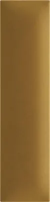 Obrázok produktu pre VILO čalúnený panel zamat 15x60 cm – horčicovožltý, obdĺžnikový, nástenný vankúš, akustický panel, čelo postele, nástenná dekorácia, zamatový vzhľad, mäkký, dizajn, (1 kus)