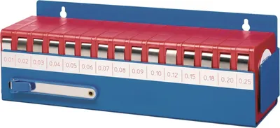 Produktbild von Tecwerk Fühlerlehrenbandset Länge 5 m Breite 12,7 mm - 1 Stk.