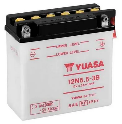 Obrázok produktu pre Batéria YUASA 12N5,5-3B 5,5 AH