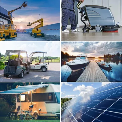 Produktbild von Kung Long WP22-12N 12V 22Ah Batterie AGM Blei Akku wartungsfrei zyklisch